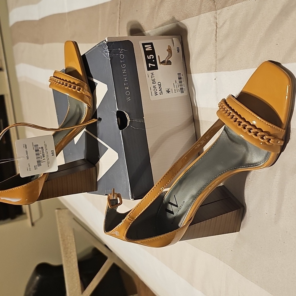 Worthington Women's Sand Heels - Brown